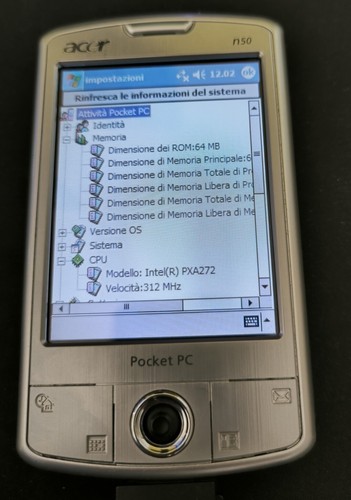 Palmare acer n50 testato - n50 testato, e